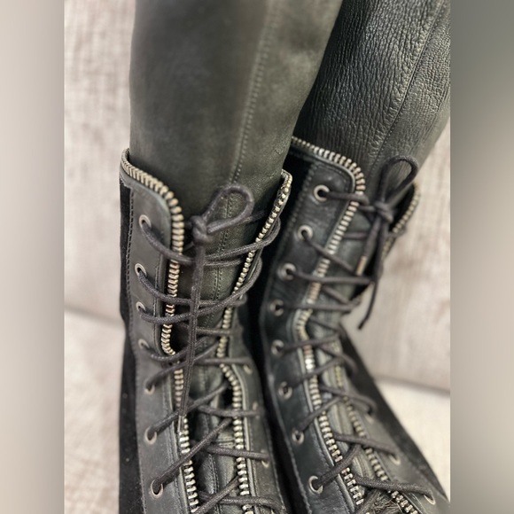 ALEXANDER WANG Mirte Laced Sock Boot🔥37 - Picture 9 of 16